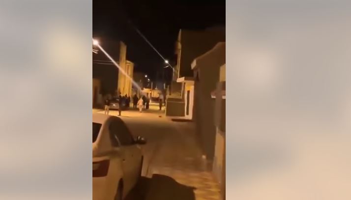 سيدي بوزيد/ فيديو لمغادرة الأهالي منازلهم اثناء الرجة