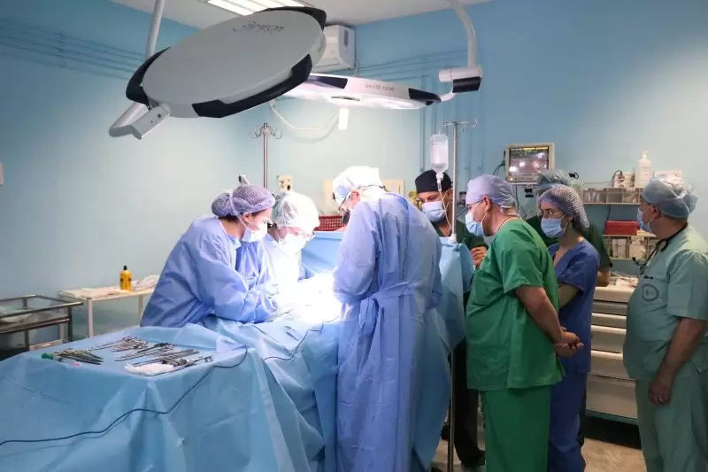 إنجازًا طبيًا بمستشفى الأطفال.. أول عملية قلب دقيقة لرضيع