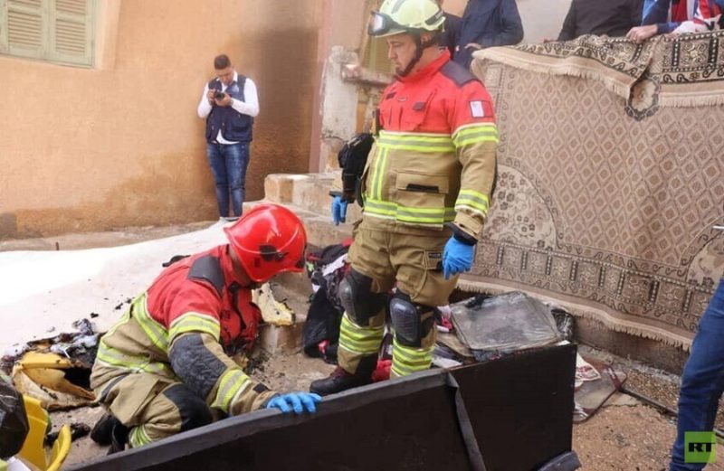 خبراء أوروبيون.. لا تفسير علميا للحرائق الغامضة في ليبيا (صور)