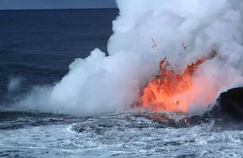 تحذيرات من انفجار بركان هائل تحت البحر