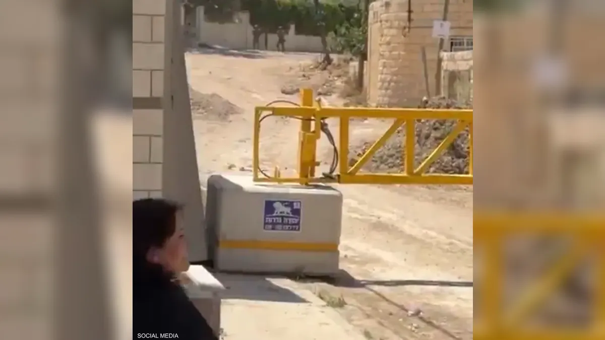 جيش الإحتلال يطلق الرصاص على وفد دبلوماسي دولي (فيديو)