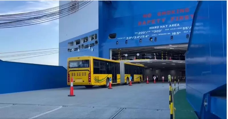 حافلات من الصين الى تونس