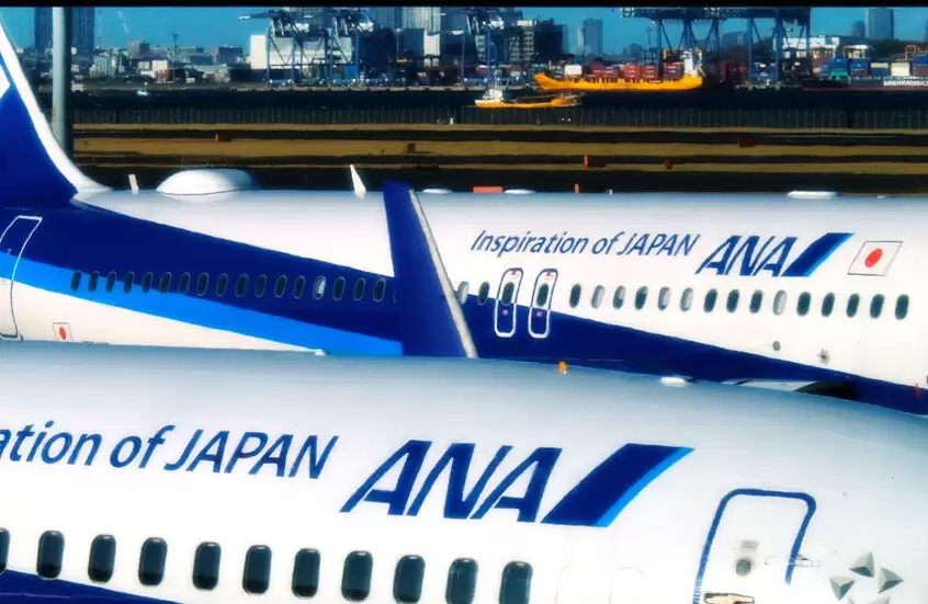 راكب يحاول فتح باب طائرة في الجو