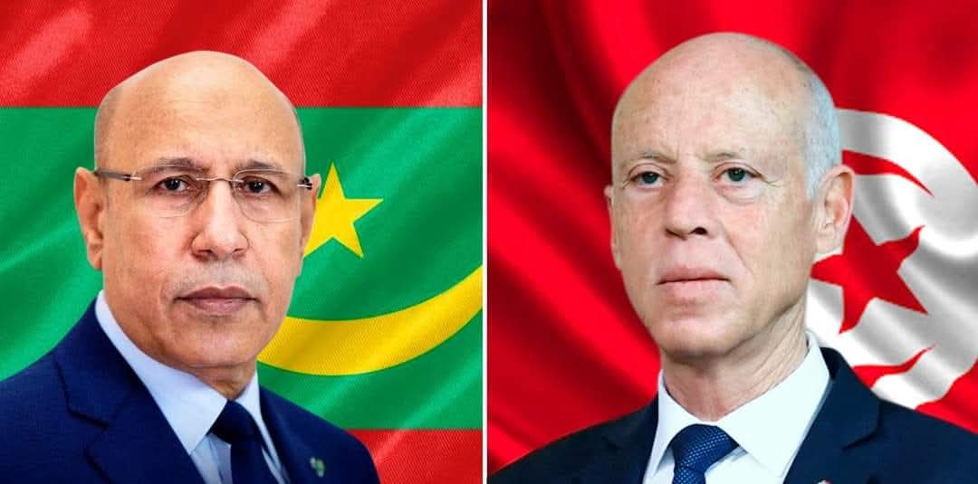 سعيّد يتلقى مكالمة من رئيس موريتانيا