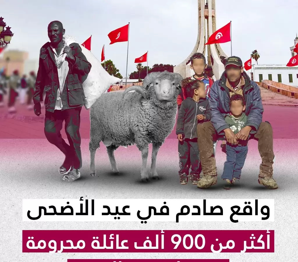 جمعية: كلفة ”العلوش” تعادل 7 أضعاف دخل الأسرة الفقيرة في تونس