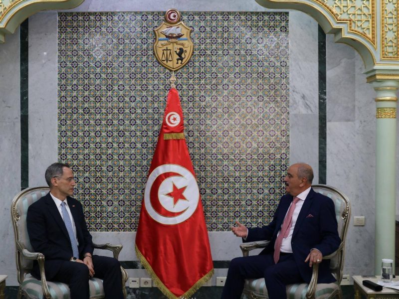 وزير الخارجية يلتقى السفير الأمريكي