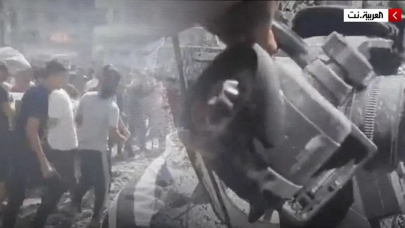 نجاة طاقم قناة العربية من استهداف إسرائيلي في غـ.زة