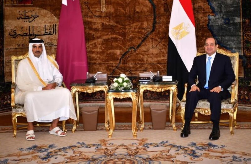 السيسي يوجه رسالة لقطر
