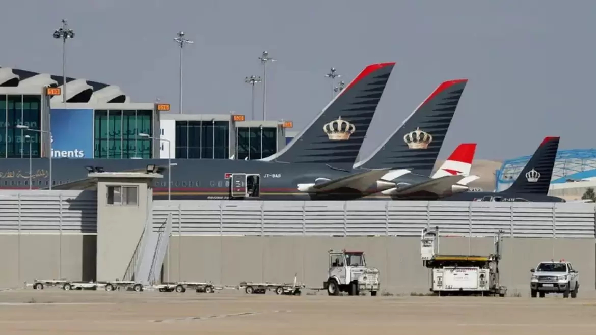 الأردن تغلق مجالها الجوي مؤقتًا