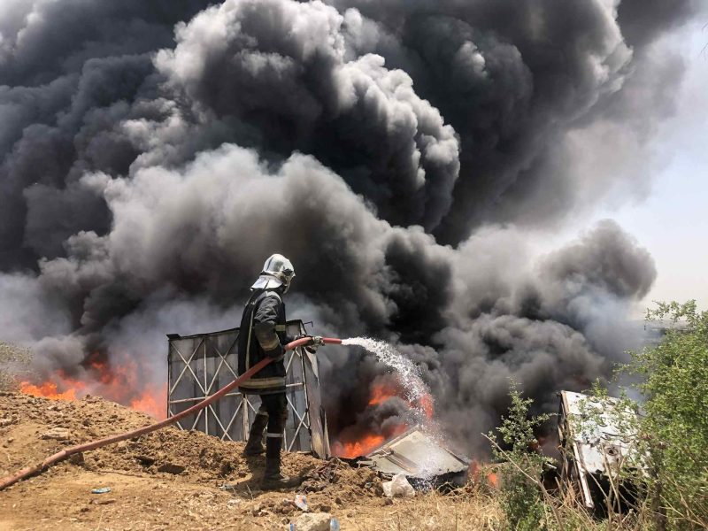 الحماية المدنية.. إطفاء 159 حريقا في 24 ساعة