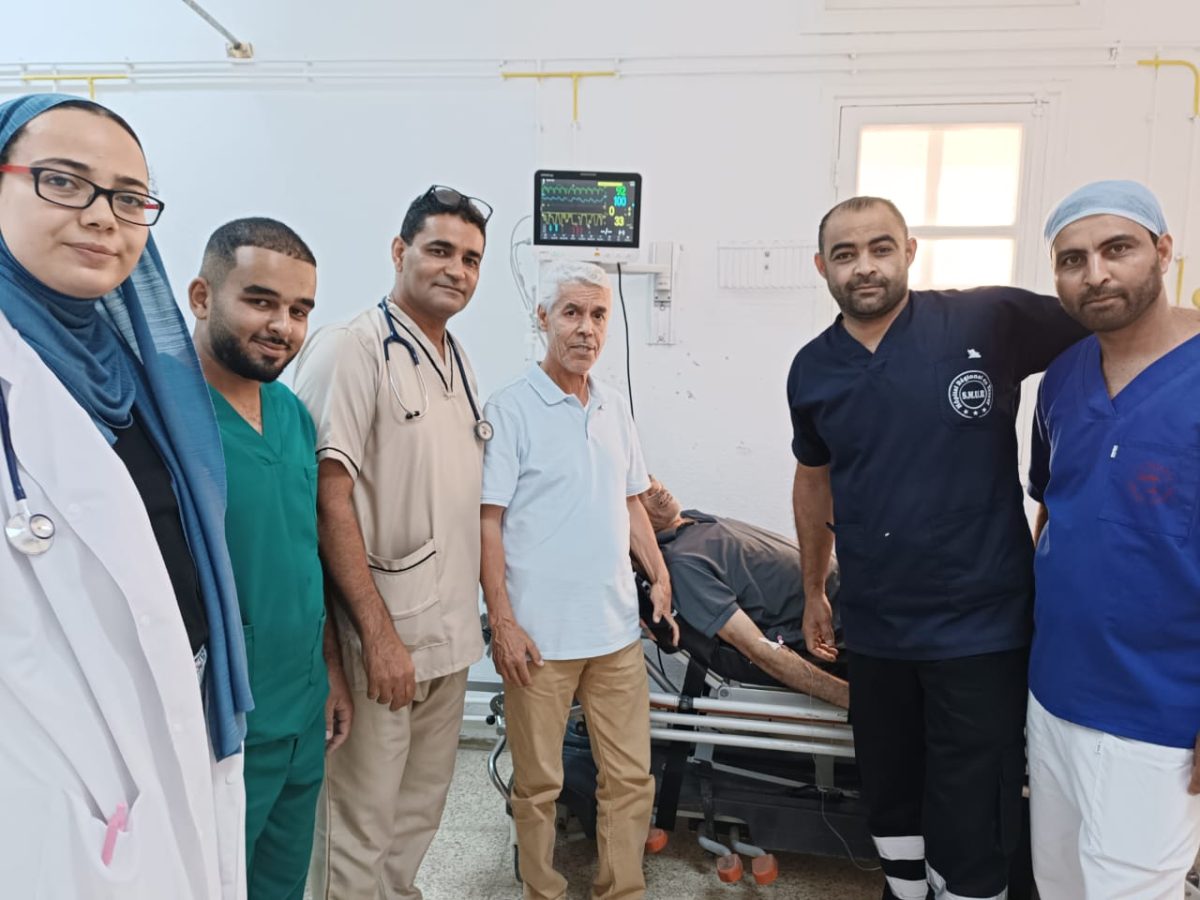 لأول مرة في دقاش/ تذويب جلطة قلبية لكهل في وقت قياسي