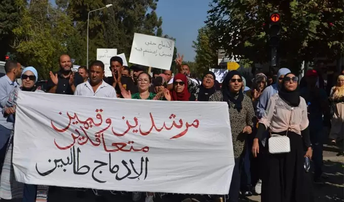 تنسيقية القيمين والمرشدين تهدد بإضراب الجوع