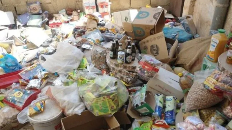 المهدية.. حجز مواد غذائية داخل مستودعين عشوائيين