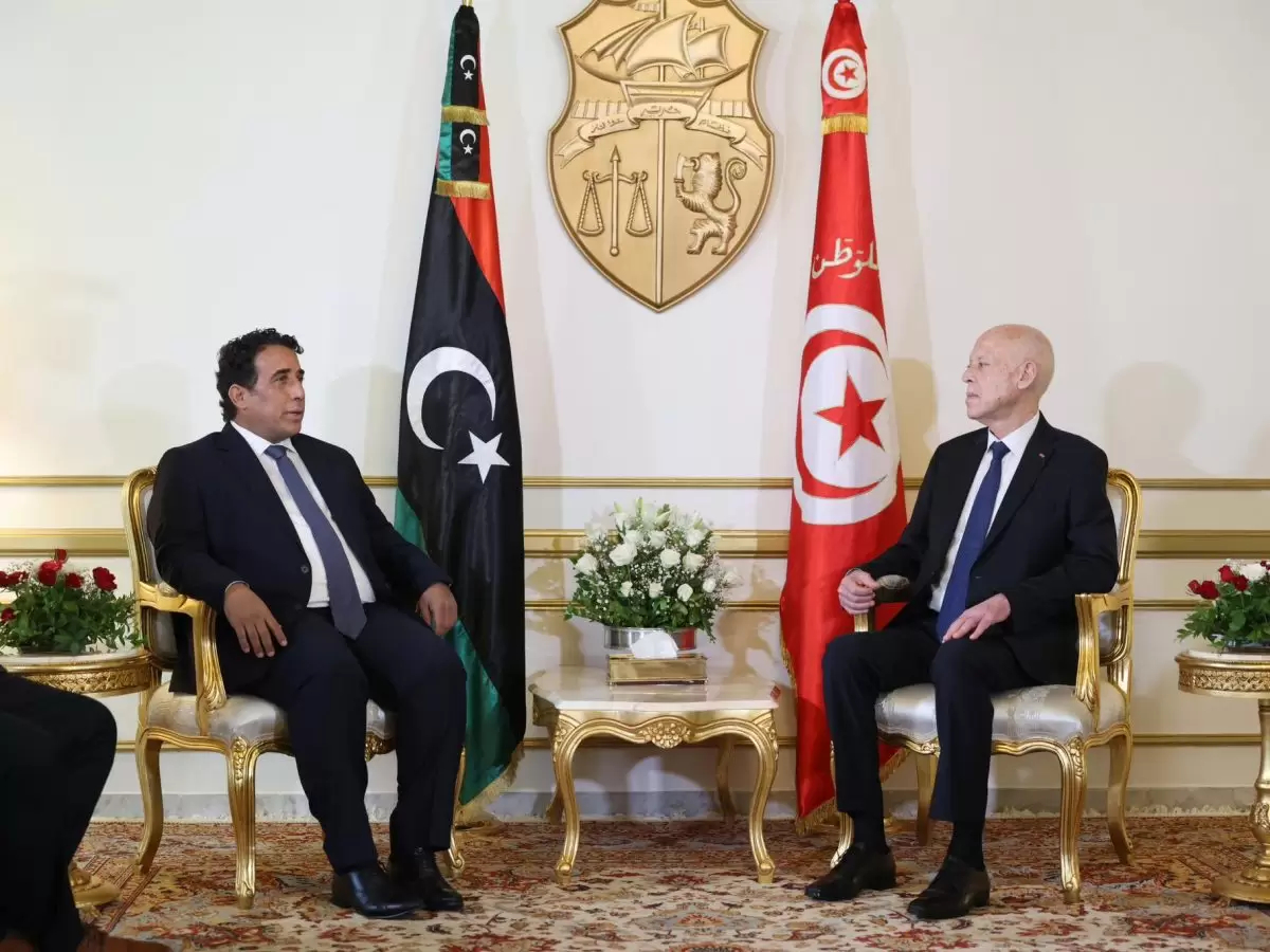 فحوى لقاء الرئيس سعيد بمحمد المنفي