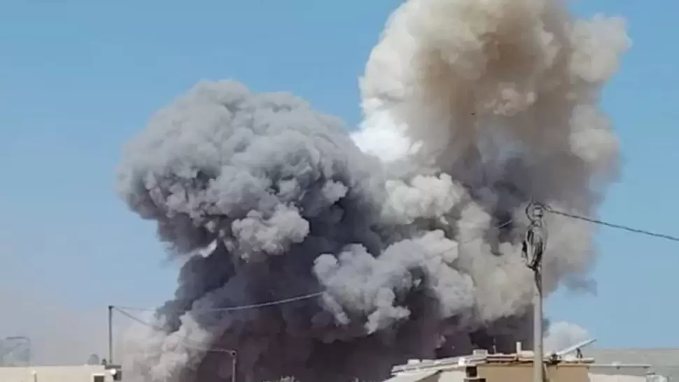 سوريا/ قتلى وجرحى في انفجار مستودع أسلحة