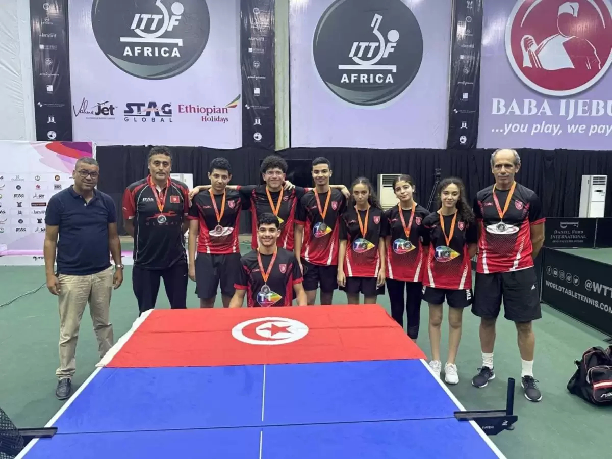 تونس تشارك في بطولة العالم لكرة الطاولة تونس تشارك في بطولة العالم لكرة الطاولة