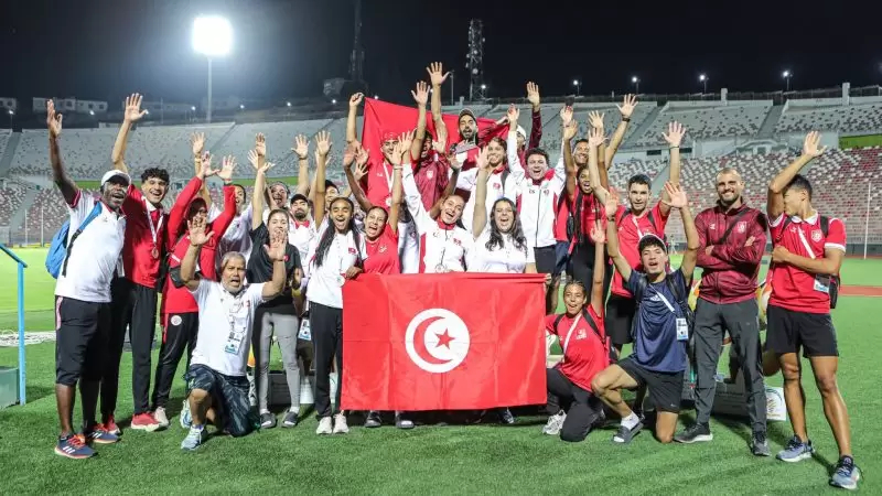 تونس ترفع رصيدها من الميداليات الى 141