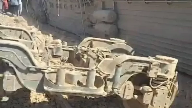 مصر/ عشرات المصابين في خروج قطار عن مساره