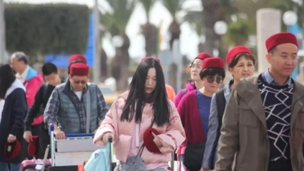 ارتفاع عدد السياح الصينيين الوافدين إلى تونس