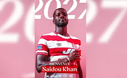 الغامبي سايدو خان ينضم رسميا للإفريقي