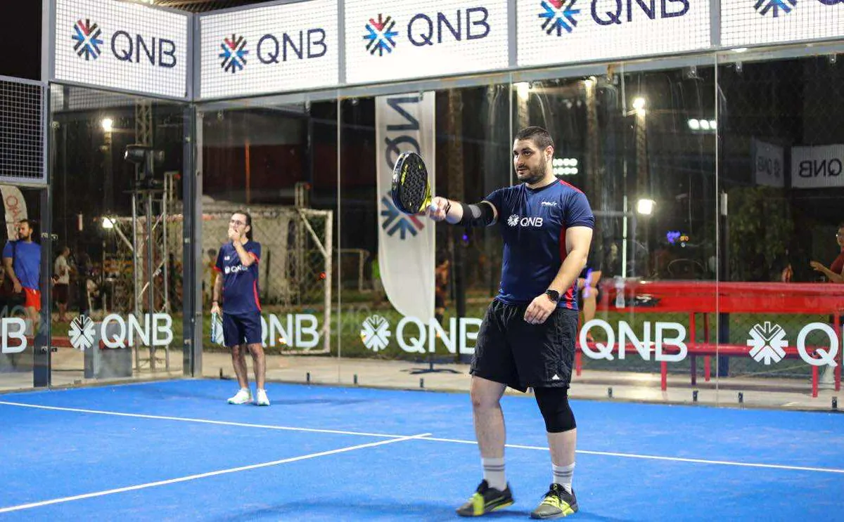 QNB تونس يعزز دعمه لرياضة البادل