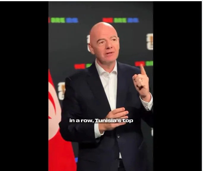 رئيس الـفيفا يهنئ تونس بتأهلها إلى كأس العالم
