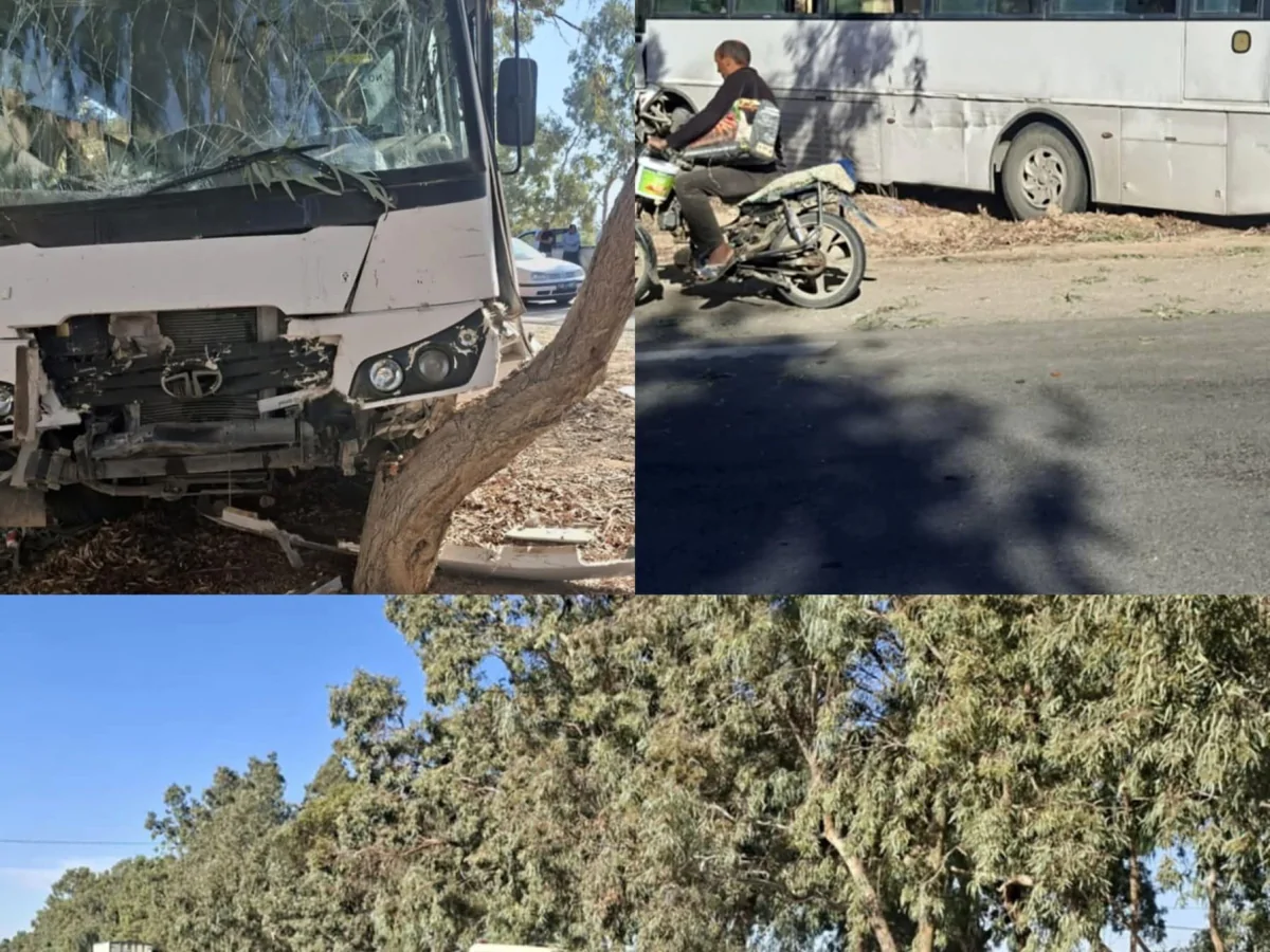 قفصة.. 37 مصاباً في حادث اصطدام شاحنة ثقيلة بسيارة وحافلة