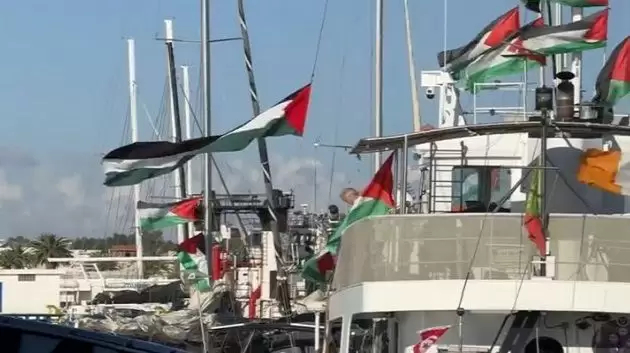 أسطول الصمود يصل إلى ميناء بنزرت