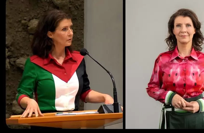 هولندا.. إجبار نائبة على مغادرة البرلمان بسبب فلسطين