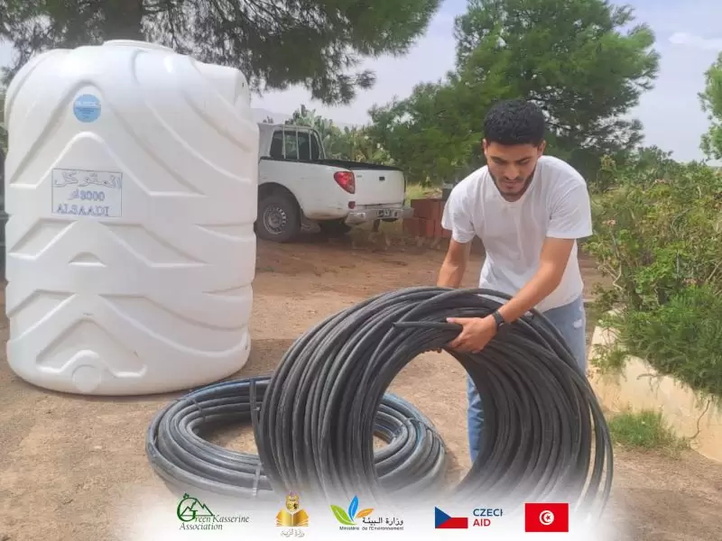 القصرين.. مشروع نموذجي لمجابهة الشح المائي