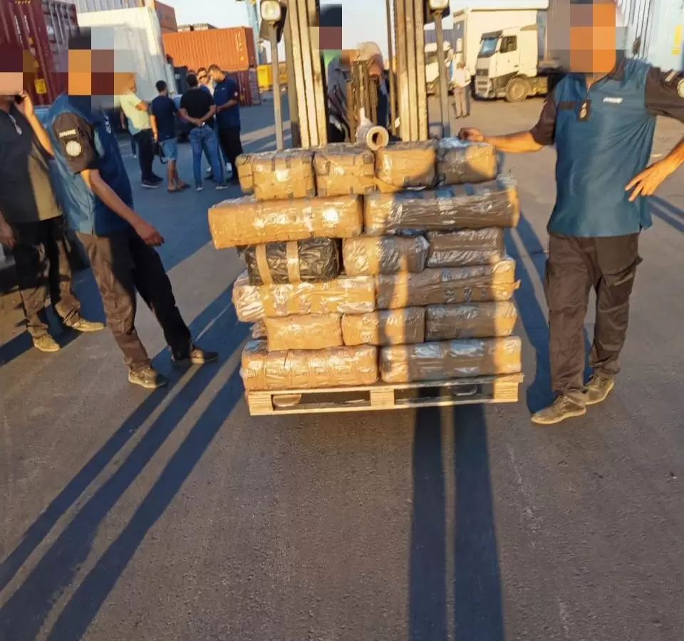 ميناء رادس.. حجز أكثر من 572 كغ من القنب الهندي