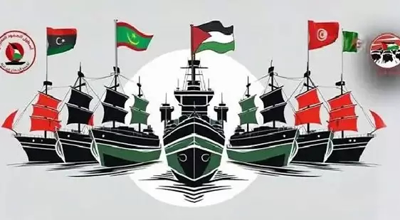 قادمة من إسبانيا.. وصول أولى سفن أسطول الصمود لميناء سيدي بوسعيد