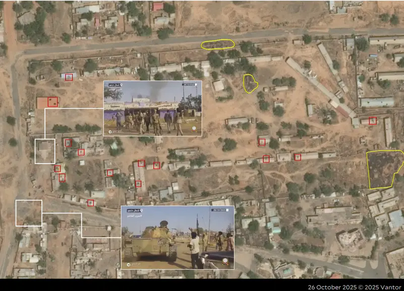 السودان.. مشاهد مرعبة من الفاشر وثقتها صور الأقمار الصناعية