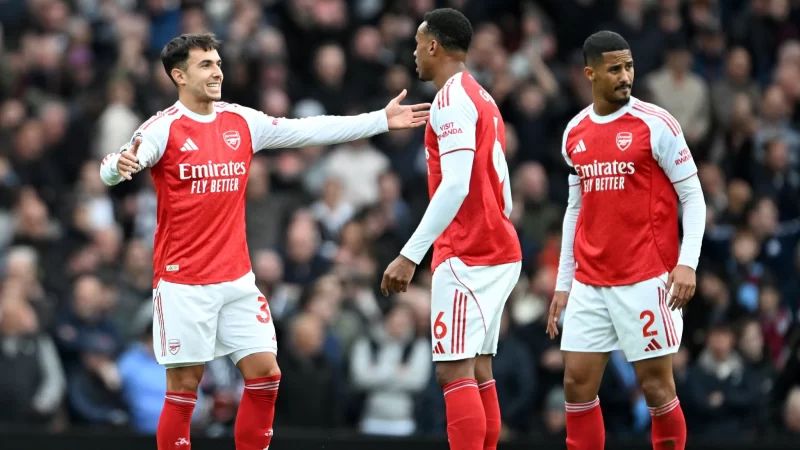 الدوري الإنكليزي/ أرسنال يتصدر الترتيب مؤقتا