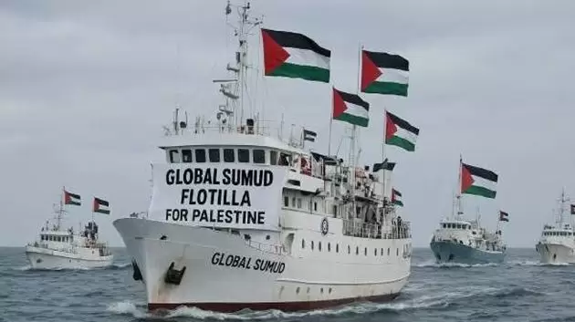 وقفات في عواصم أوروبية احتجاجا على اعتراض أسطول الصمود