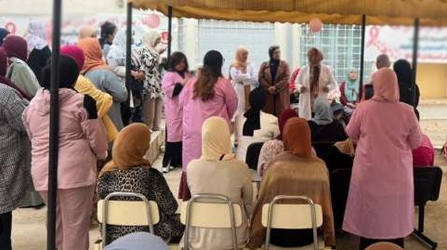 إقبال كثيف على عيادات تقصي سرطان الثدي المجانية