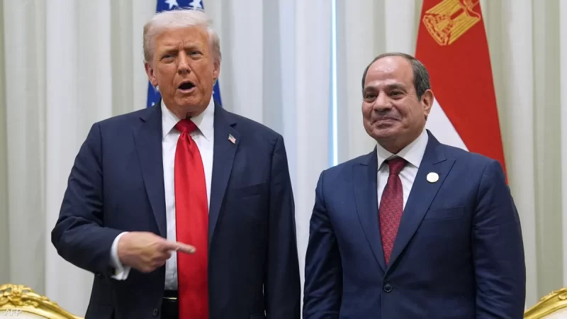السيسي.. ترامب هو الوحيد القادر على تحقيق السلام في المنطقة
