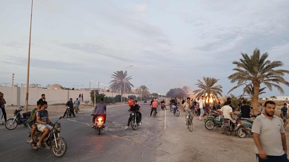 قابس/ الأمن يفرّق المحتجين أمام المجمع الكيميائي