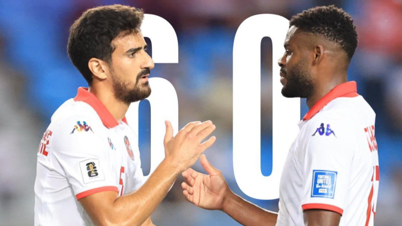 تصفيات المونديال/ تونس تحرز سداسية في شباك ساوتومي