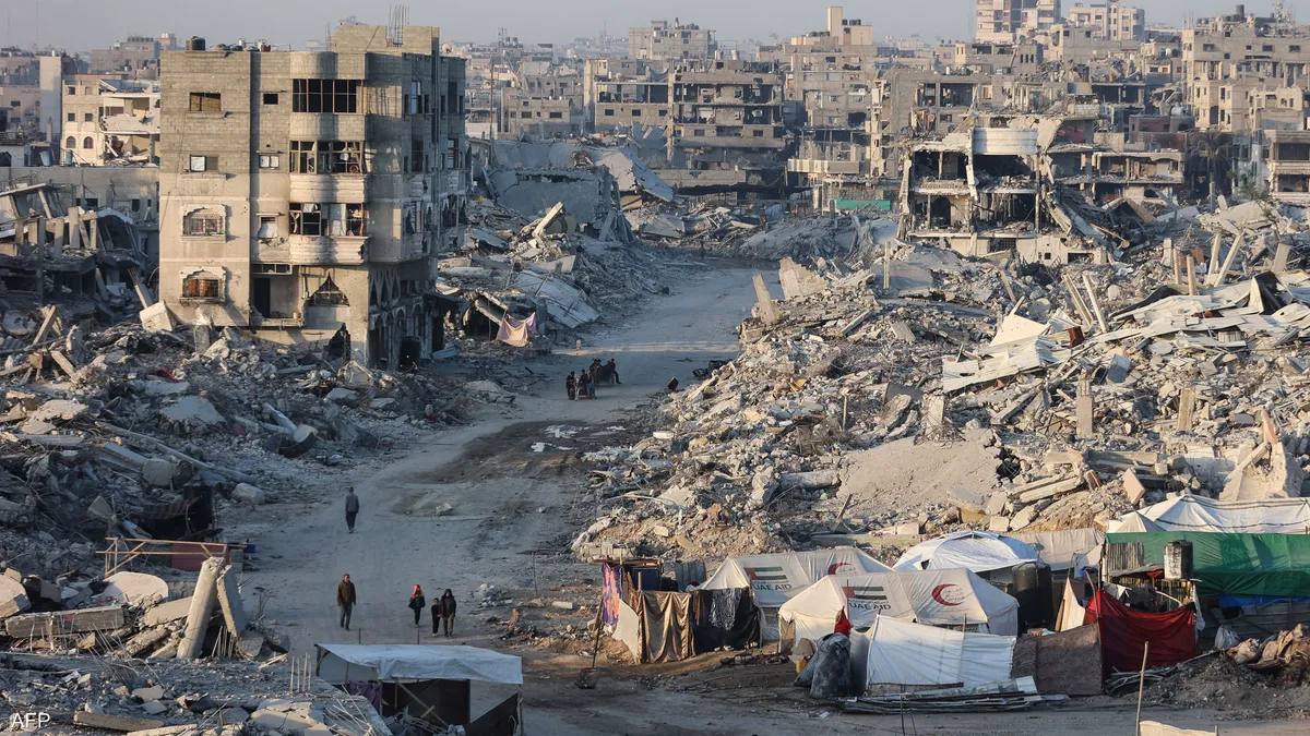 فريق مصري في غزة للمساعدة في العثور على جثث الرهائن