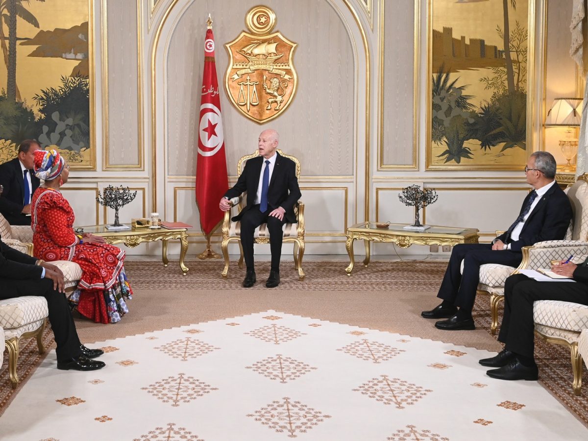 رئيس الجمهورية يتسلّم أوراق اعتماد سفراء جدد في تونس