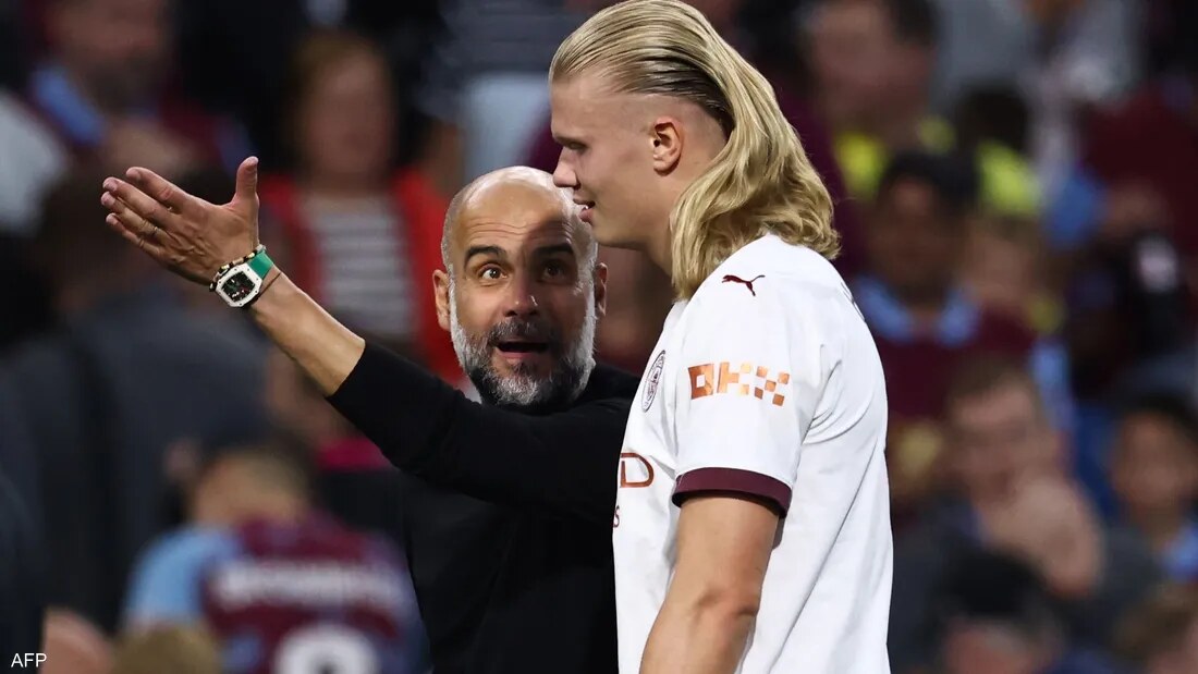 هالاند يسقط كلام غوارديولا في الماء في علاقة برونالدو وميسي