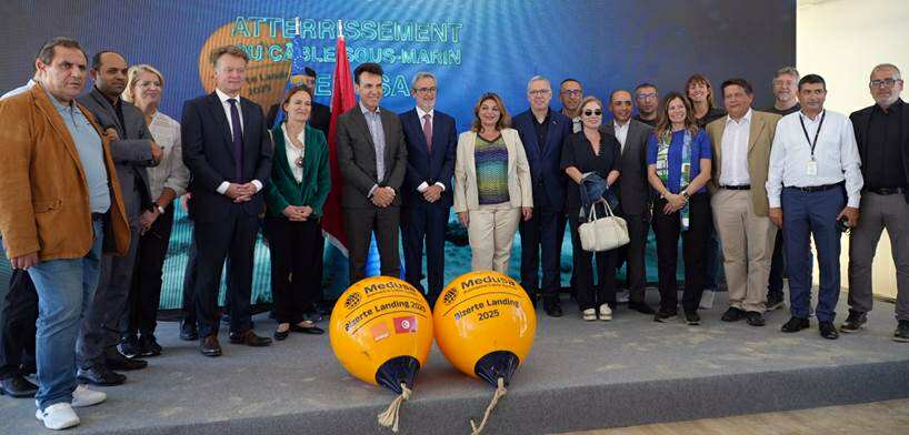 أورنج تونس تستلم كابلا بحريا خاصا بها