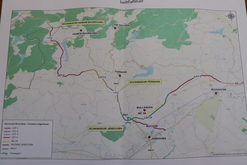 جندوبة.. مستجدات مشروع الطريق السيارة من بوسالم للحدود الجزائرية