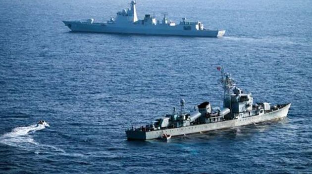 رصد دورية مشتركة ببحر جنوب الصين والجيش يتأهّب