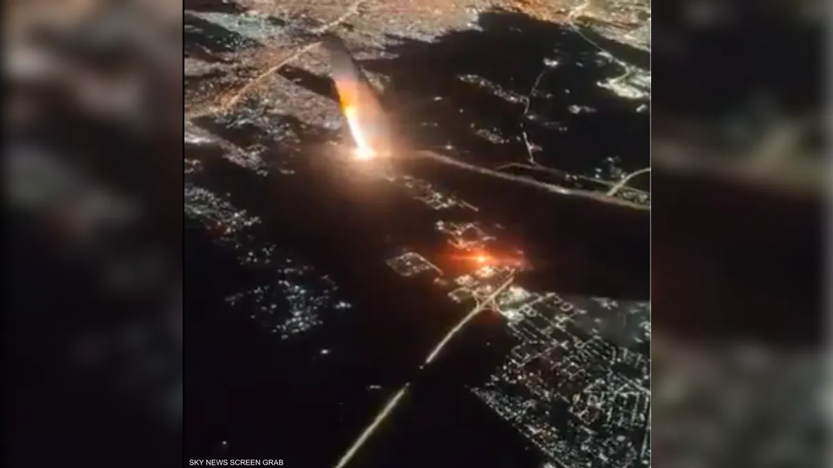 فيديو.. ركاب طائرة يرصدون لحظة انفجار ضخم بالأرجنتين