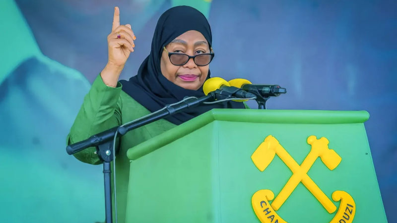 بعد انتخابات “دامية”.. فوز رئيسة تنزانيا بأغلبية ساحقة