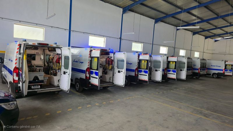 قفصة.. تدعيم أسطول النقل الصحي ب6 سيارات إسعاف