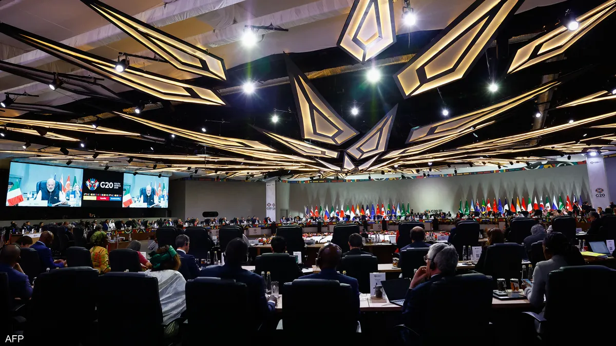 قمة العشرين تدعو لسلام شامل في السودان وفلسطين