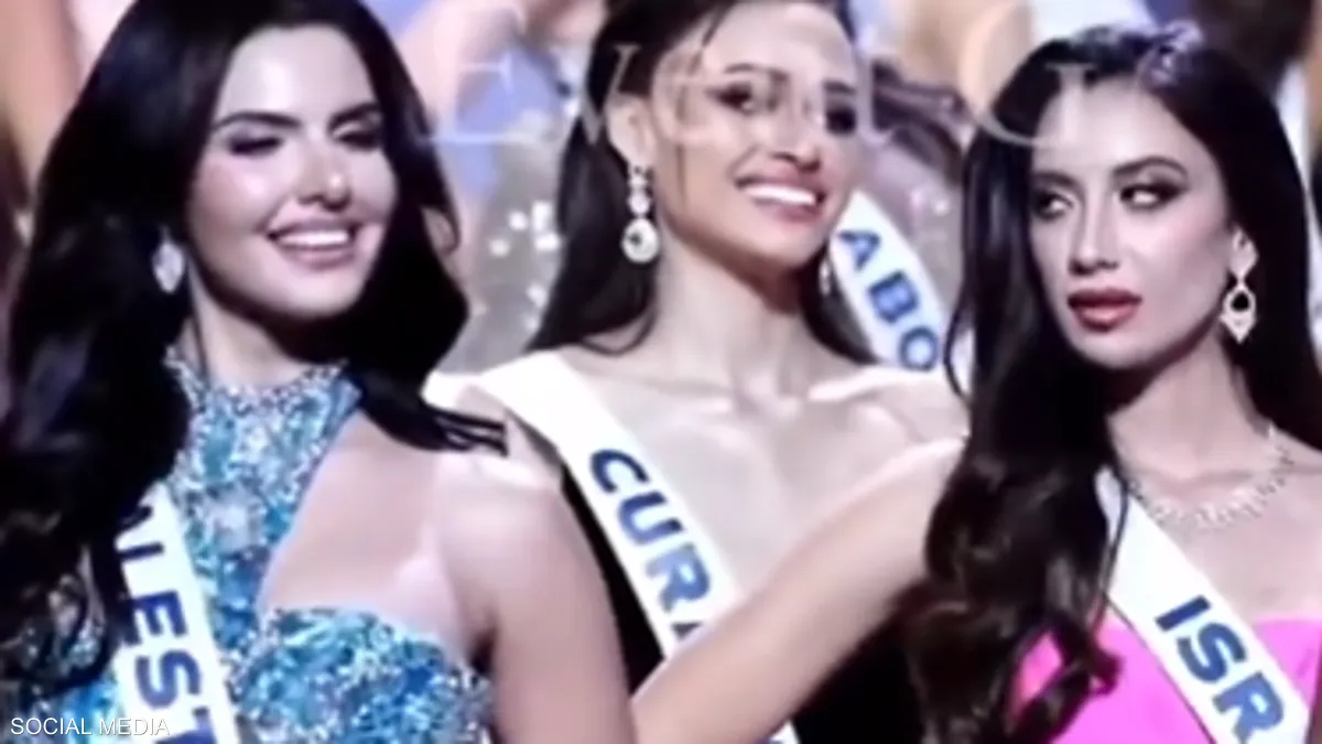 فيديو.. ملكتا جمال فلسطين وإسرائيل تشعلان الجدل